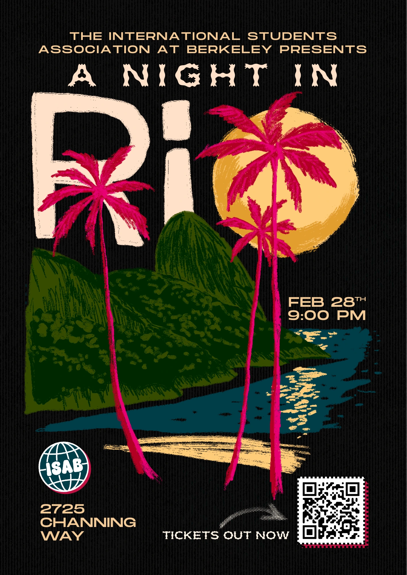 Night in Rio - main event poster