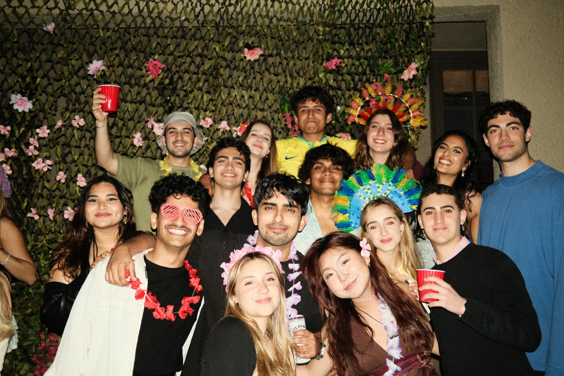Night in Rio group photo