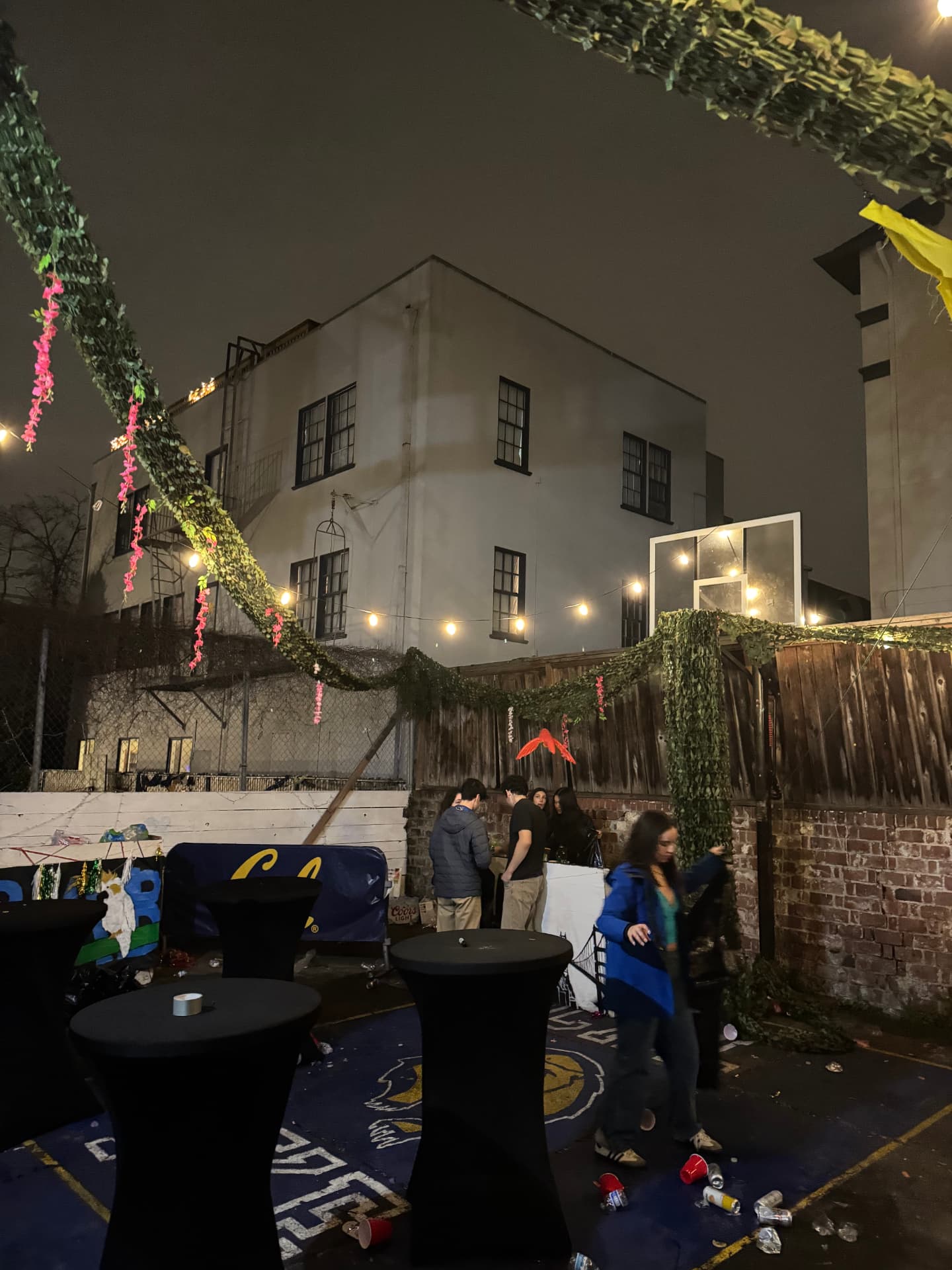 Night in Rio event space