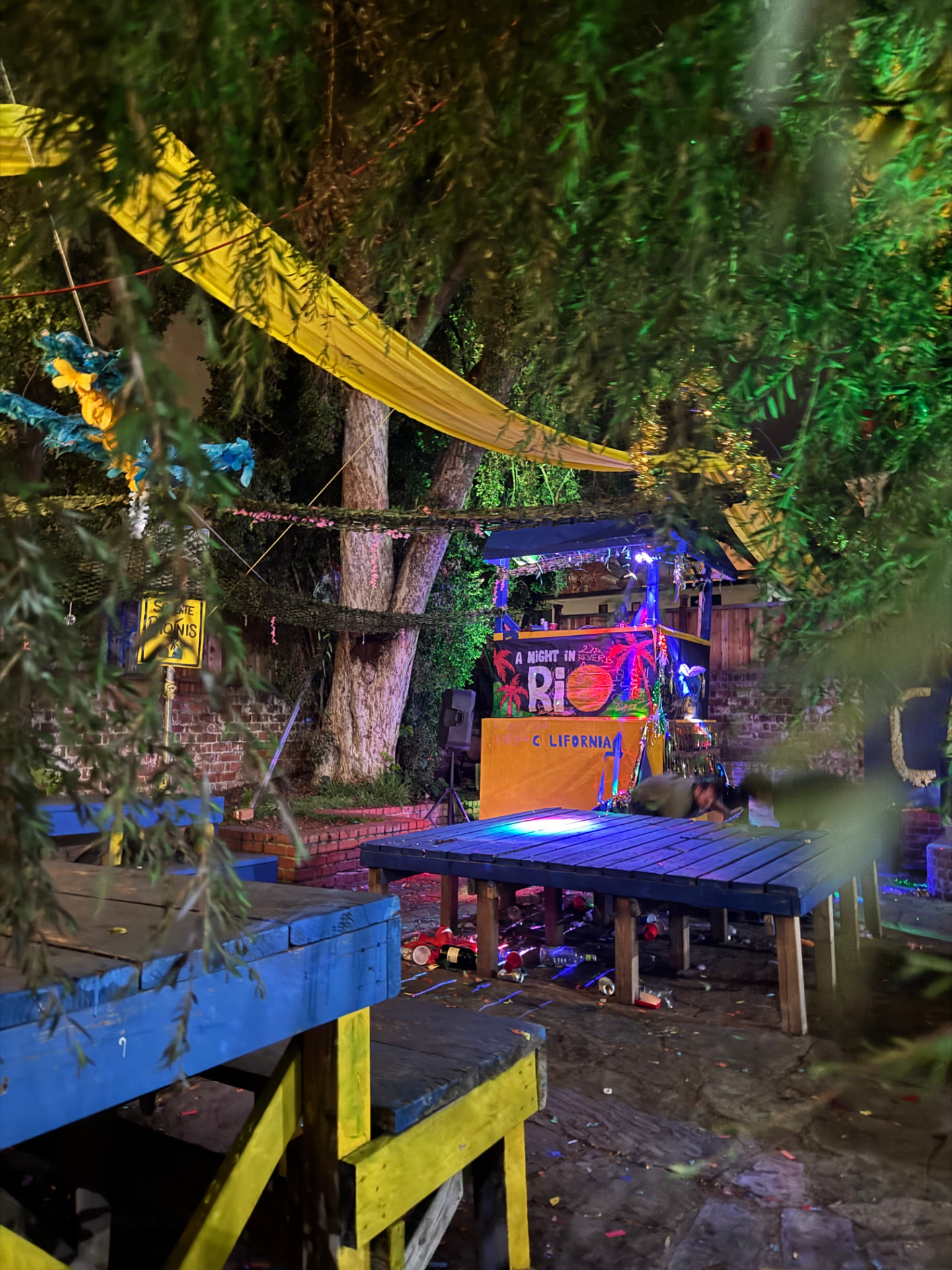 Night in Rio bar and decor