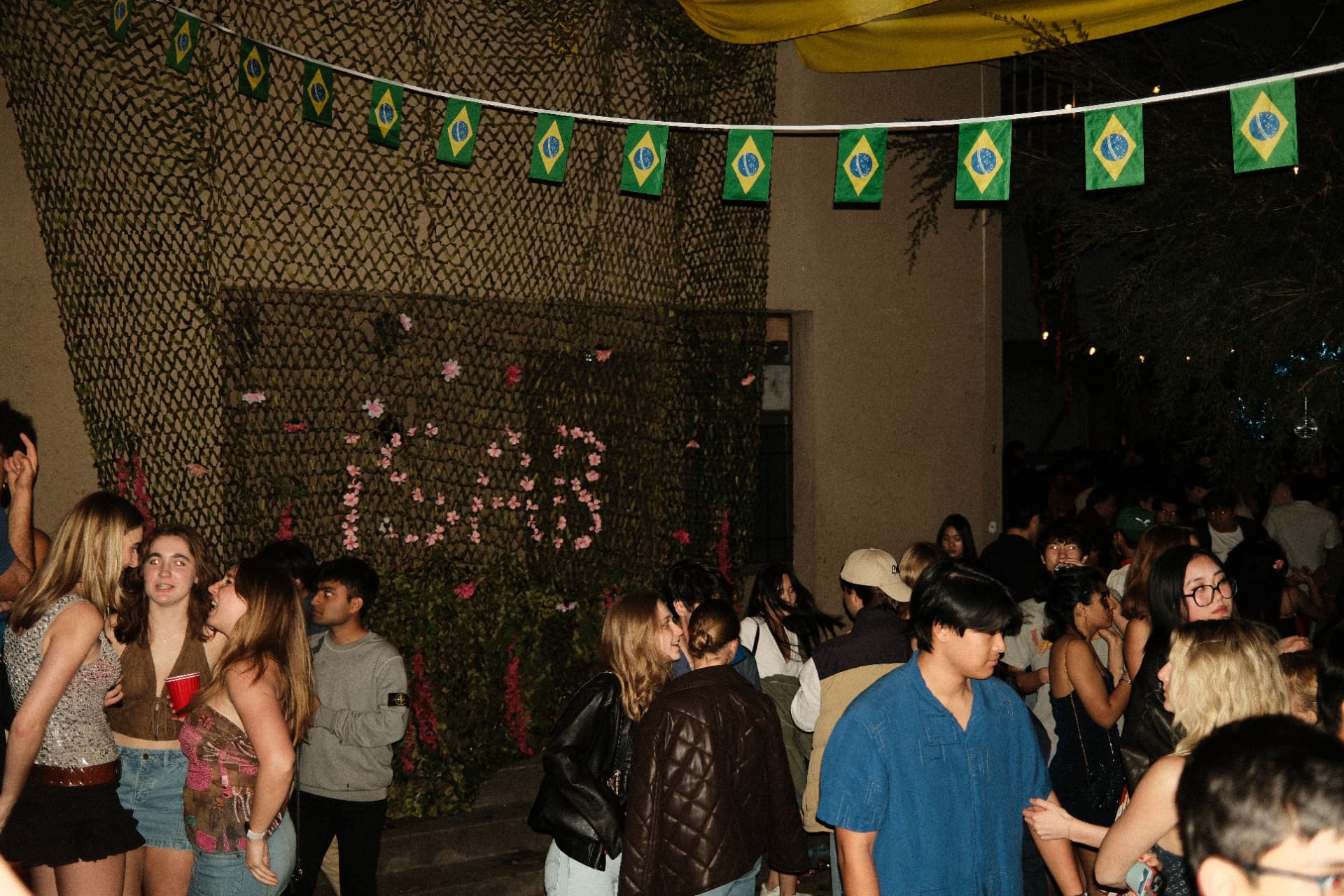 Night in Rio crowd