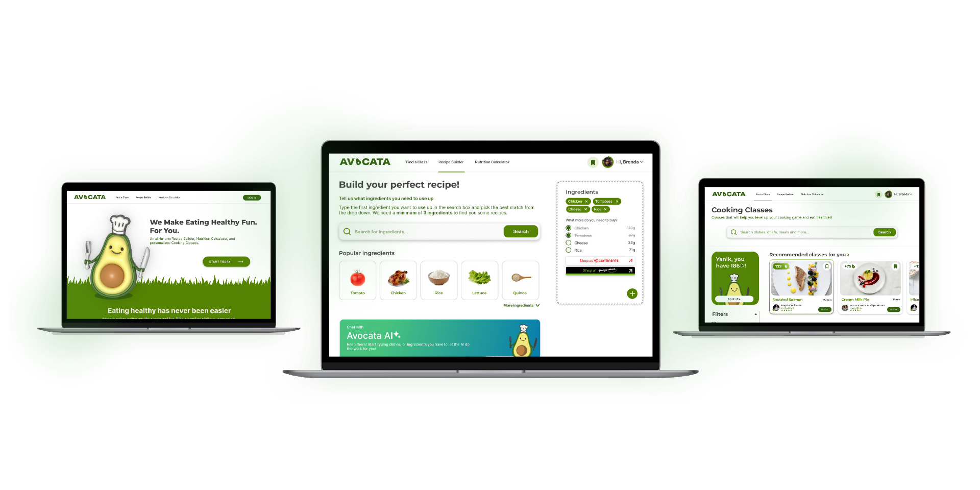 Avocata - Duolingo for Healthy Eating